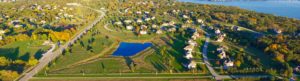 Aerial view of the Summerhill West subdivision